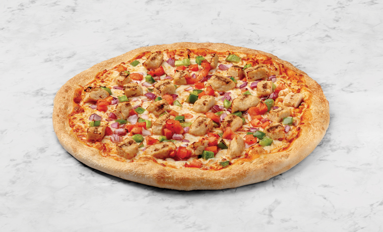 Buffalo Grilled Chicken Pizza